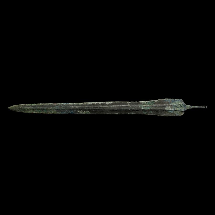 Luristan Bronze Tanged Dirk
