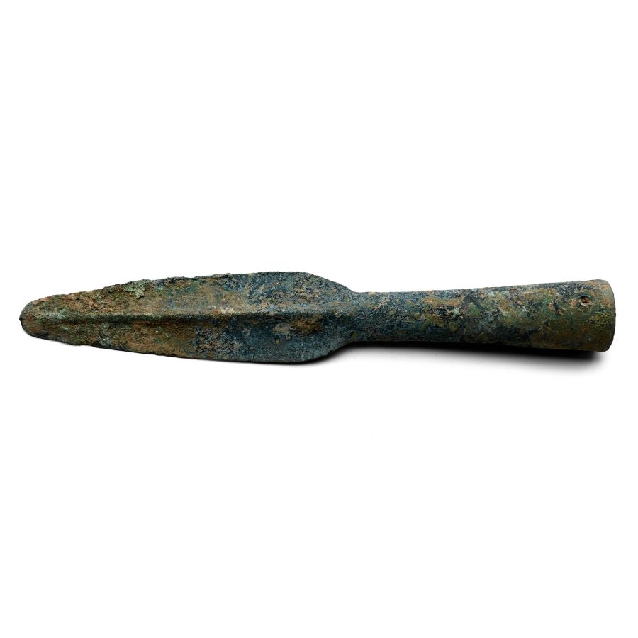 Luristan Bronze Socketted Spearhead