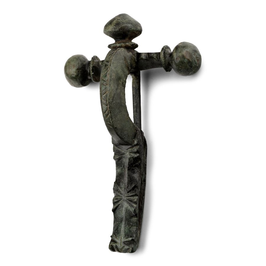 Roman Bronze Crossbow Brooch