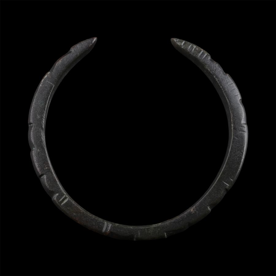 Roman Bronze Decorated Armilla Bracelet