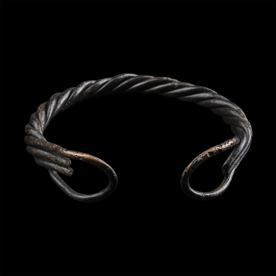 Viking Age Coiled Wire Bracelet
