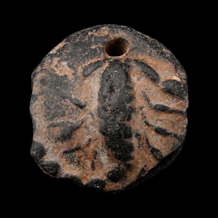 Roman Terracotta Scorpion Amulet