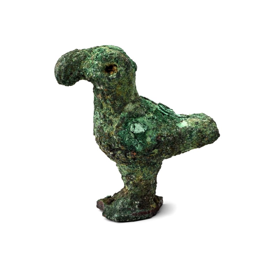 Roman Bronze Eagle Statuette