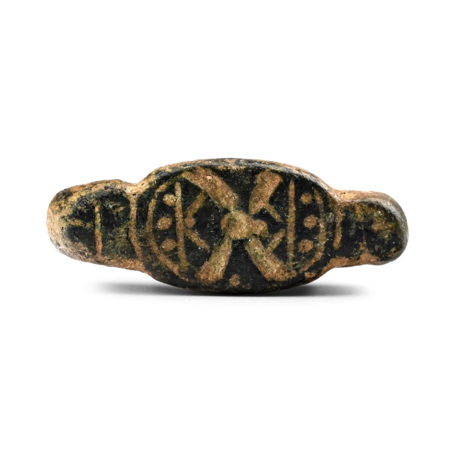 Phoenician Bronze Seal Pendant