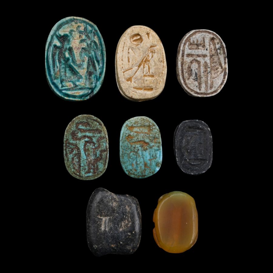 Egyptian Steatite and Other Scarab Collection