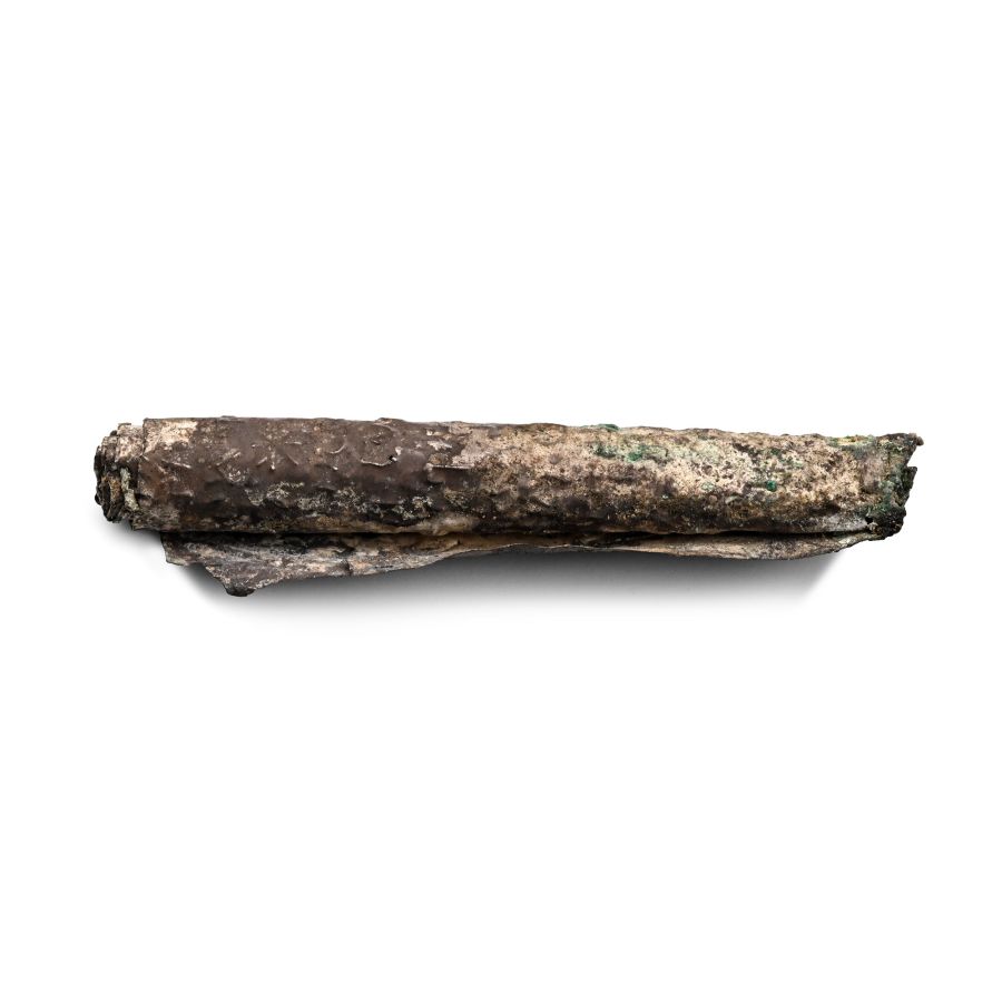 Western Asiatic Silver Scroll
