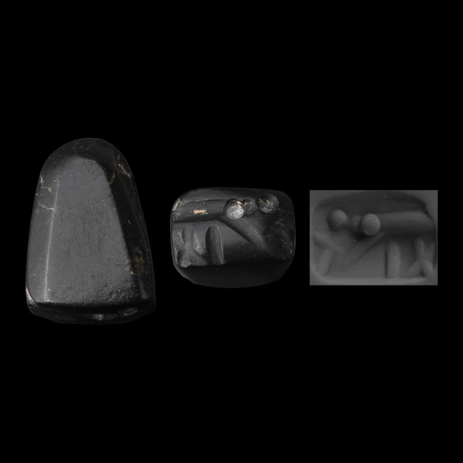 Neo-Babylonian Stone Stamp Seal