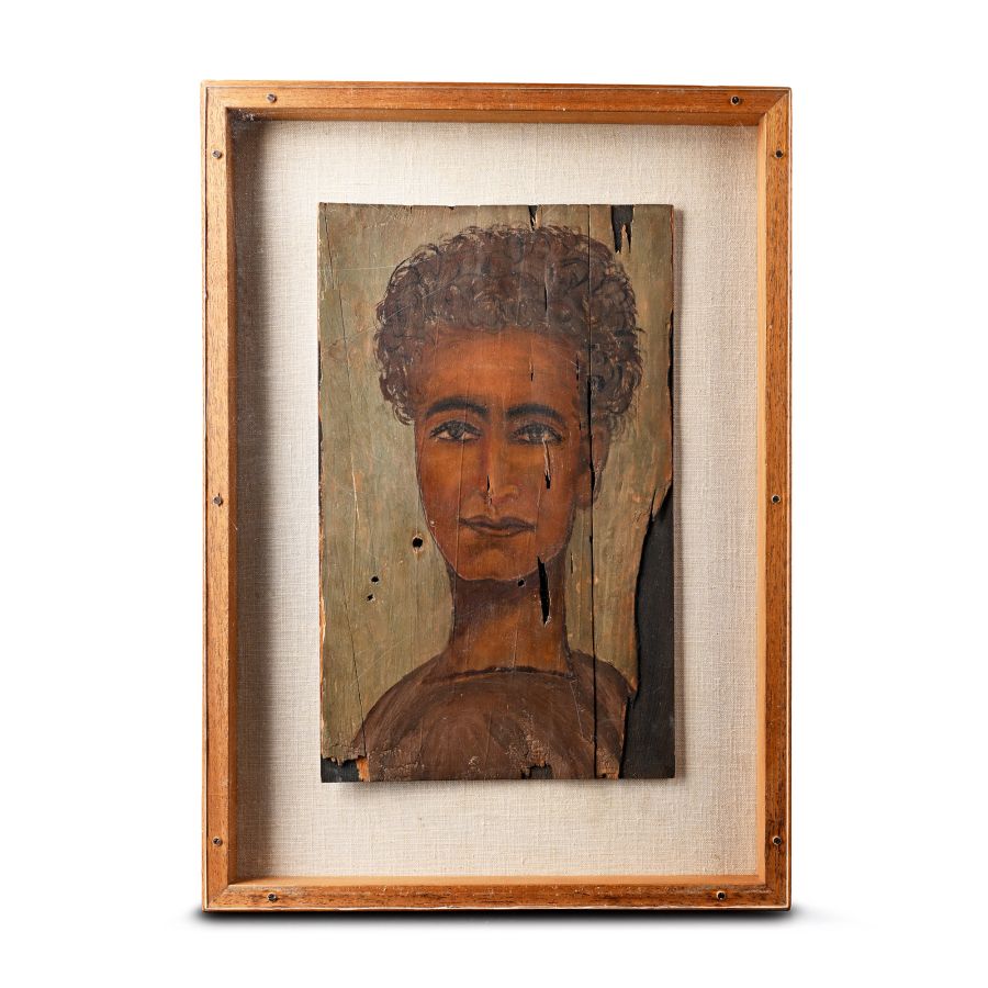 Romano-Egyptian Style Fayum Portrait of a Woman