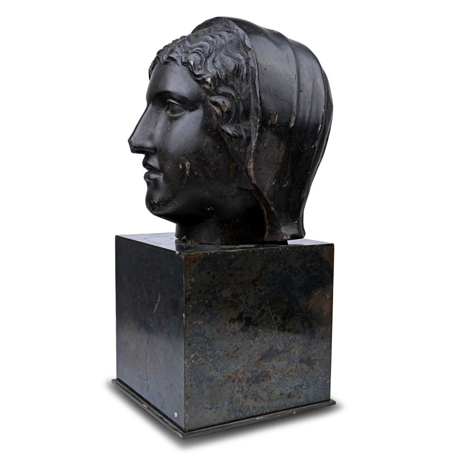 Stone Head of a Goddess