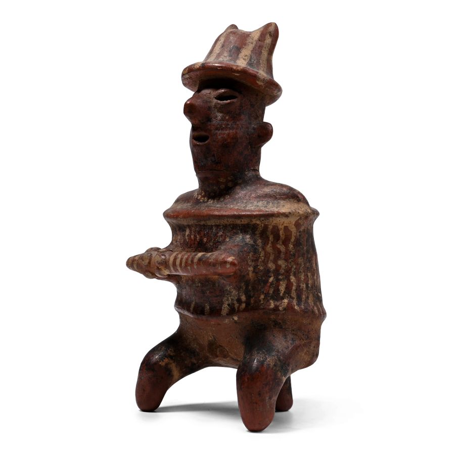Jalisco Culture Terracotta Seated Figure