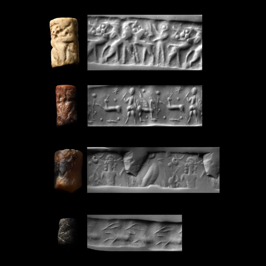 Western Asiatic Stone Cylinder Seal Group