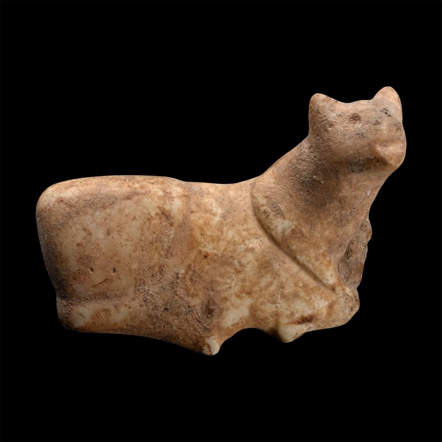 Western Asiatic Stone Bovine Amulet