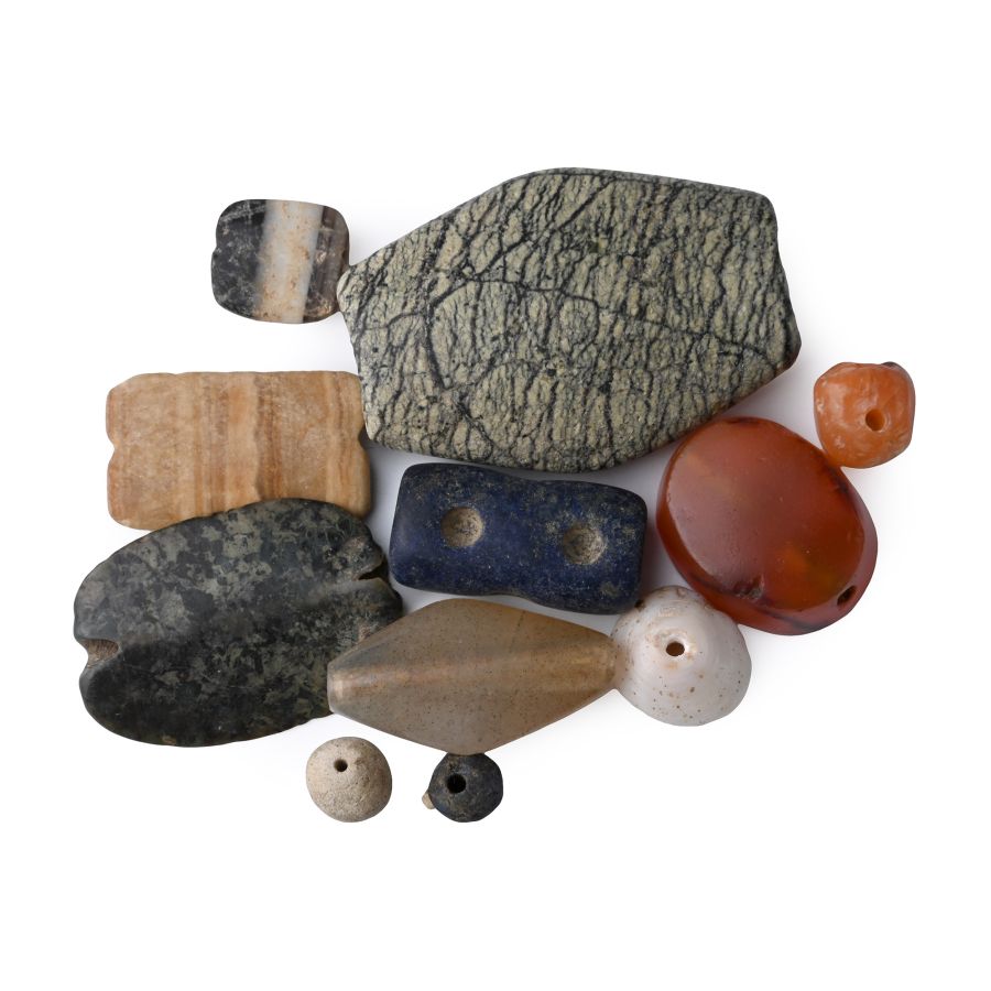 Western Asiatic Assorted Stone Bead Collection