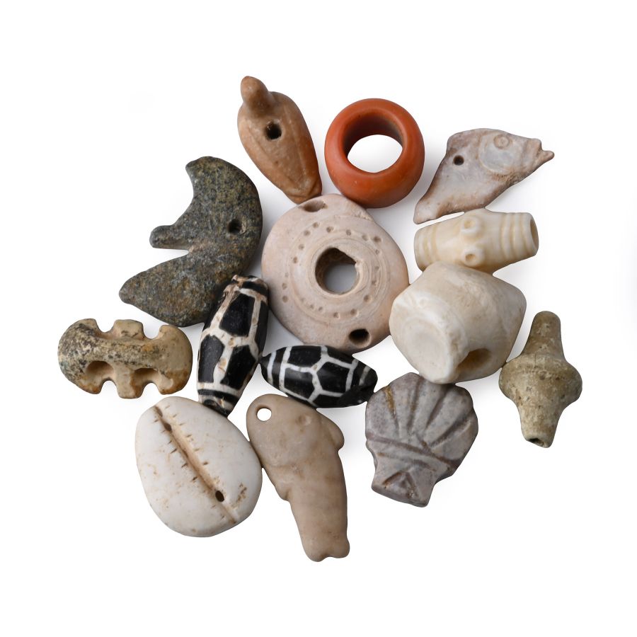 Western Asiatic Stone Amulet and Bead Collection