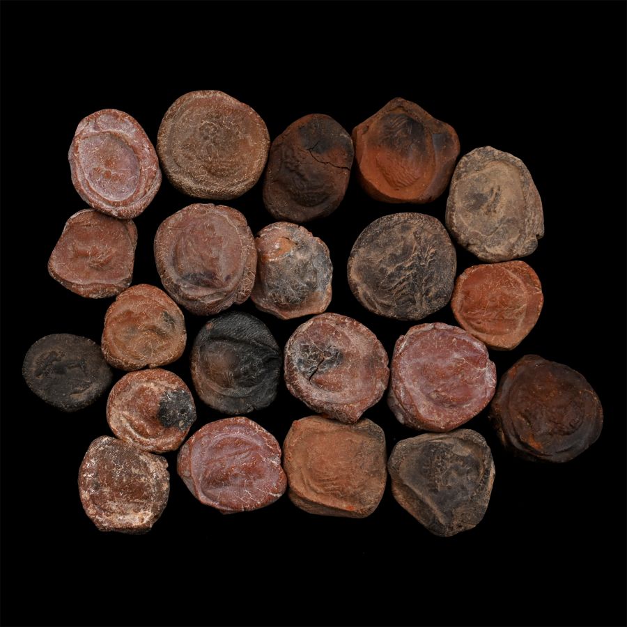 Roman Terracotta Bullae, Tesserae or Token Group
