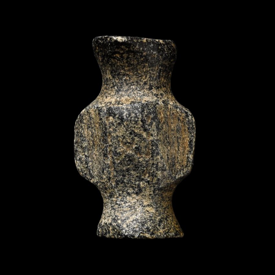 Western Asiatic Miniature Schist Vessel