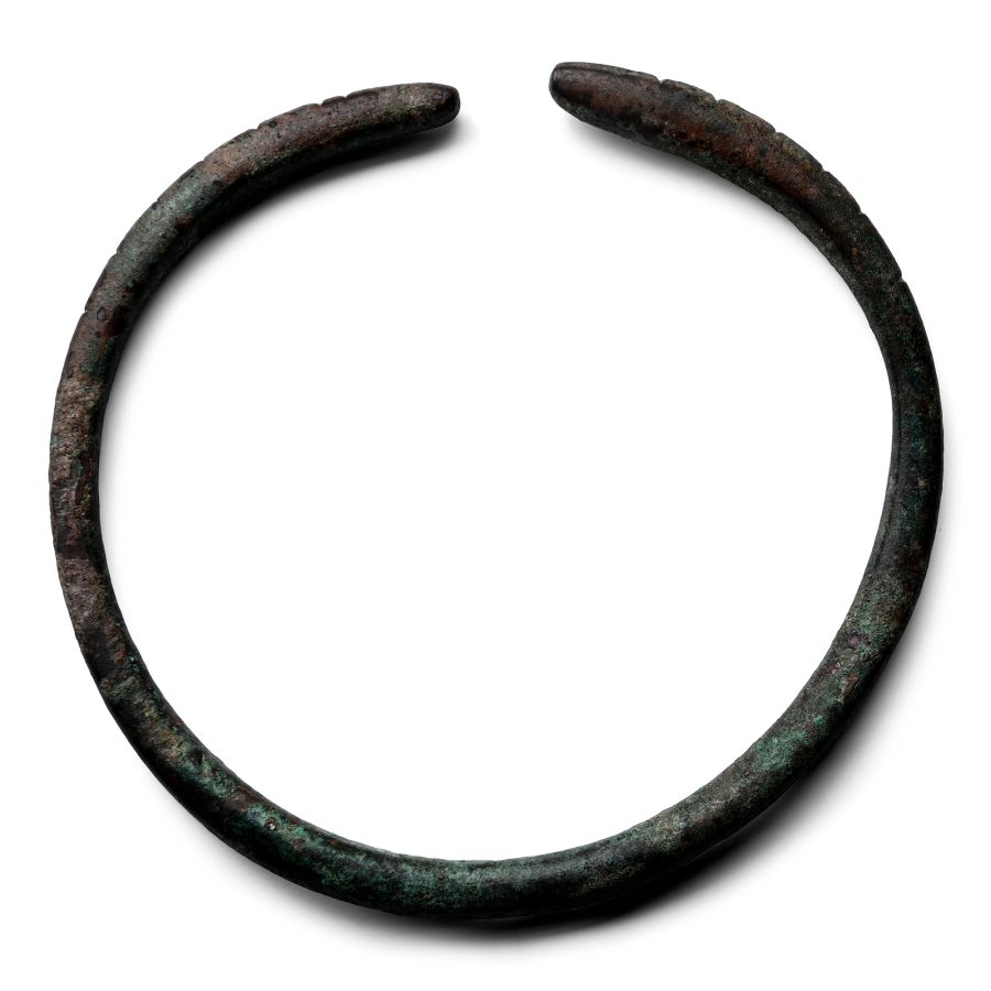 Very Large Bronze Age Bar Bracelet