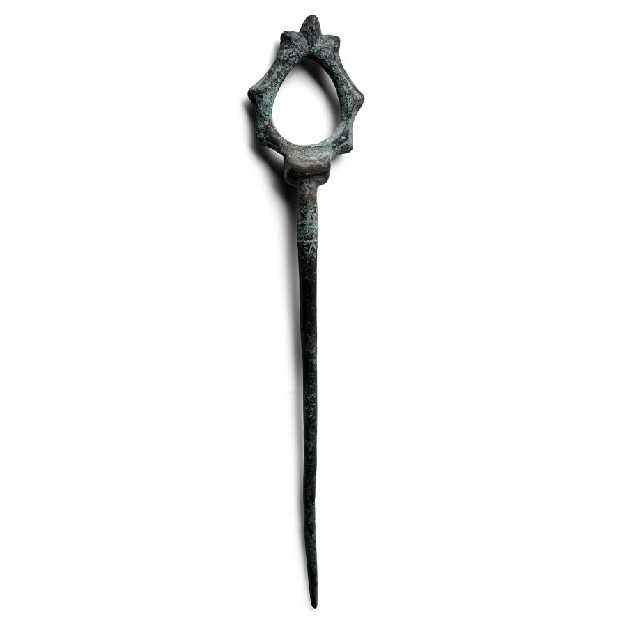 Western Asiatic Bronze Cloak Pin
