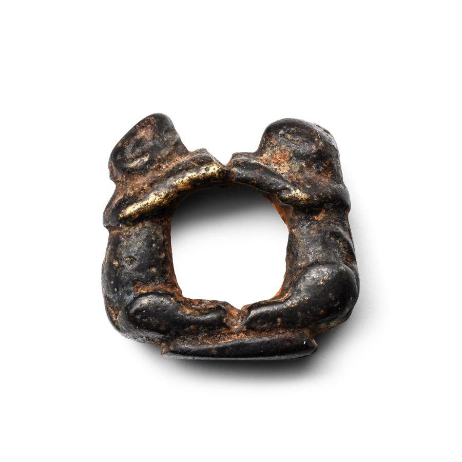 Norman Bronze Zoomorphic Loop