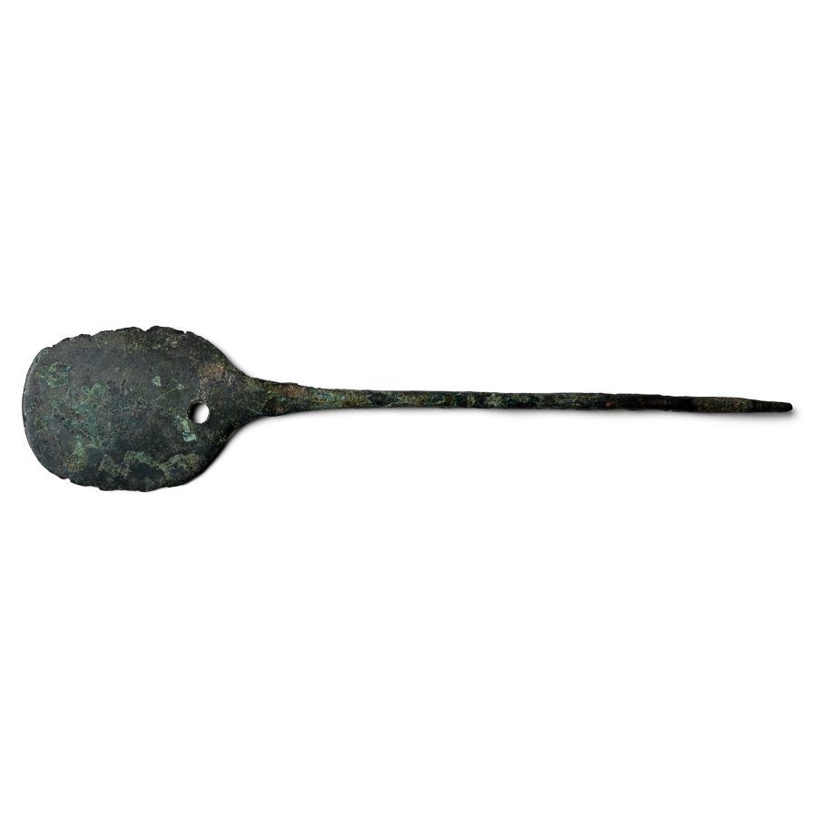 Roman Bronze Medical Spatula