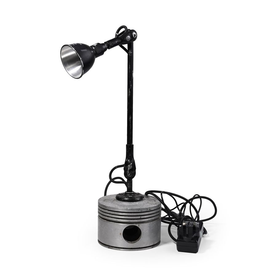 American Air Force B24 Liberator Navigator's Lamp Mounted on a B24 Piston
