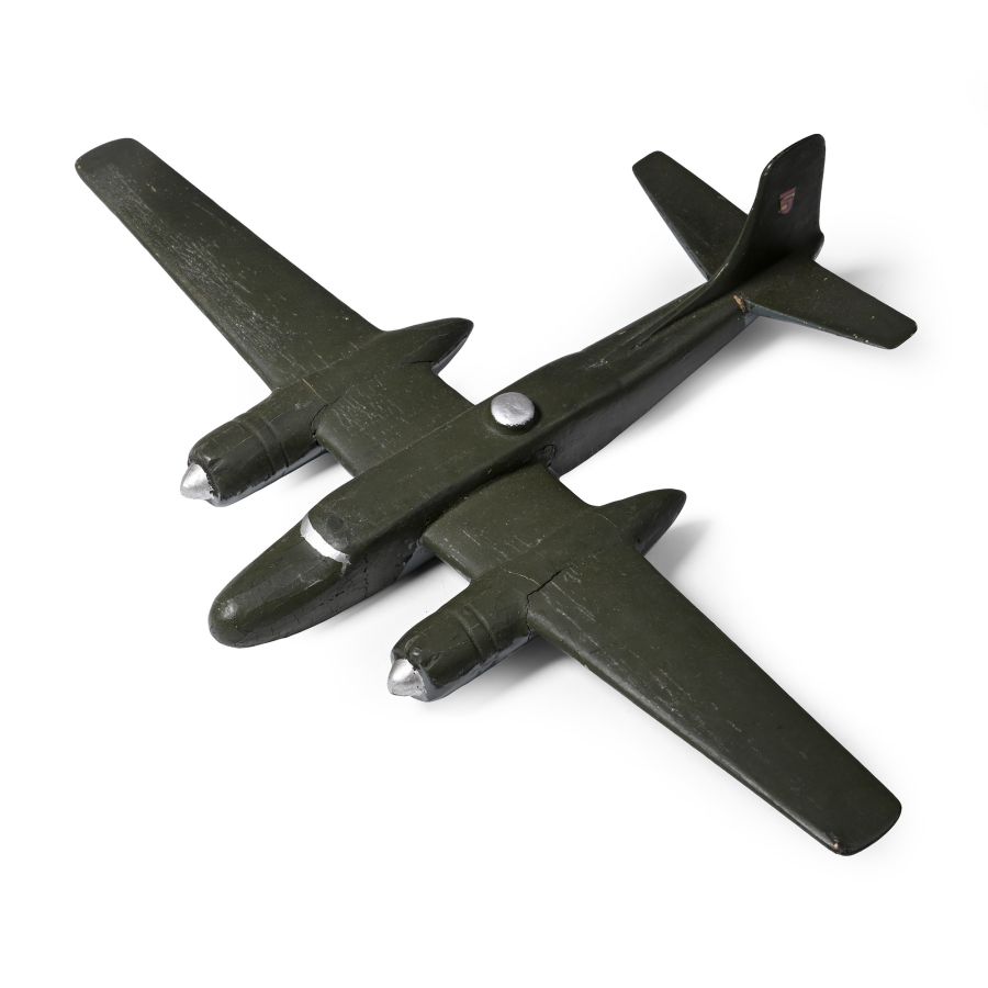 A26 Invader Bomber Wooden RAF WWII Aeroplane Identification Training Model