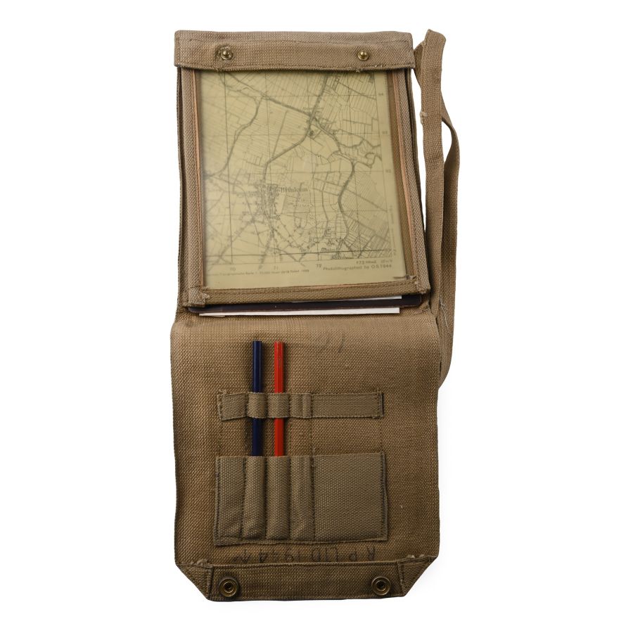 British RAF WWII Map Case and Original Contents