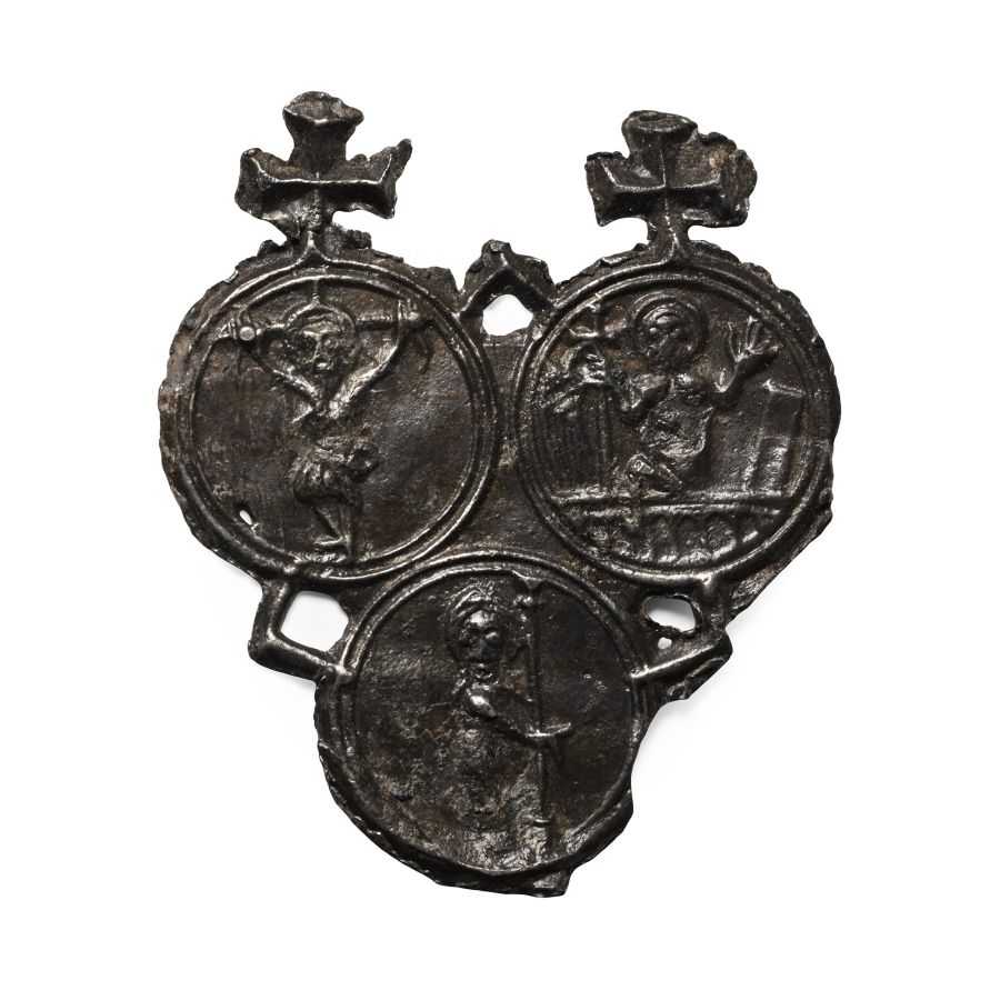 Medieval Pewter Wilsnack Pilgrim's Badge