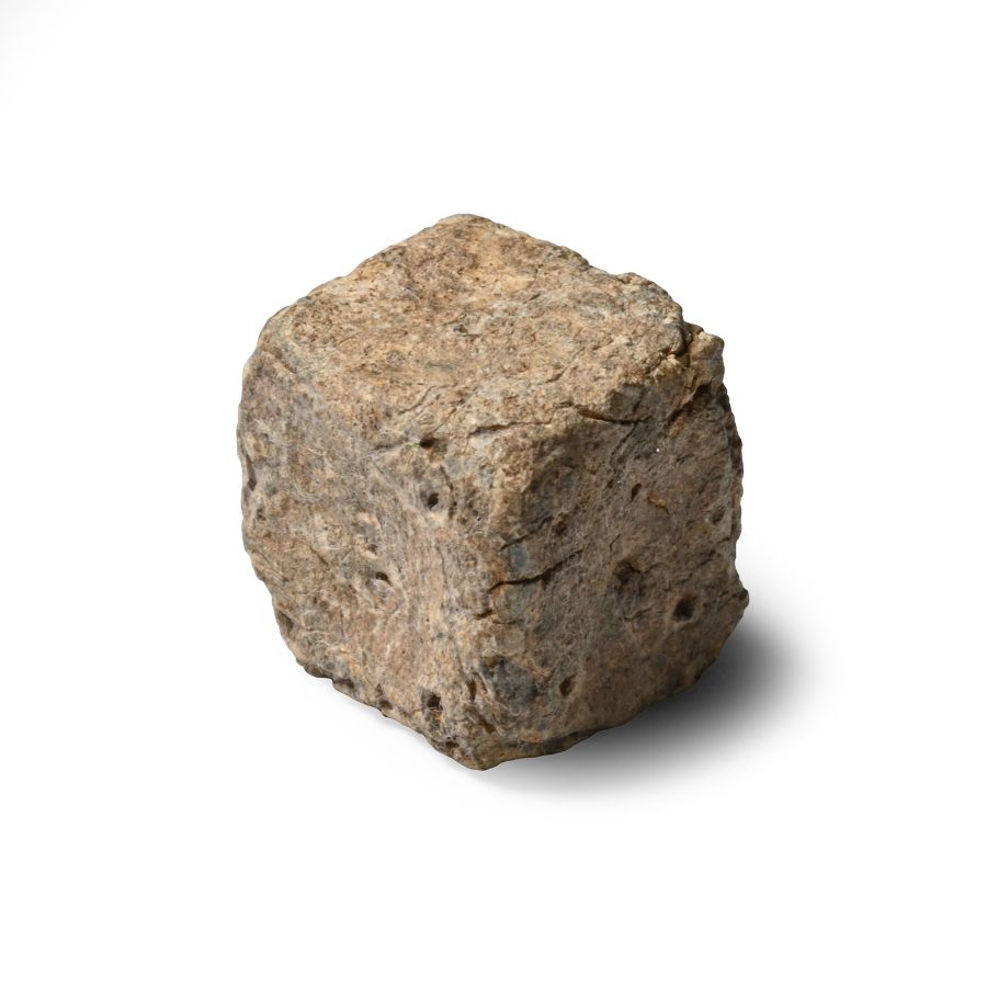 Roman Lead Gaming Die