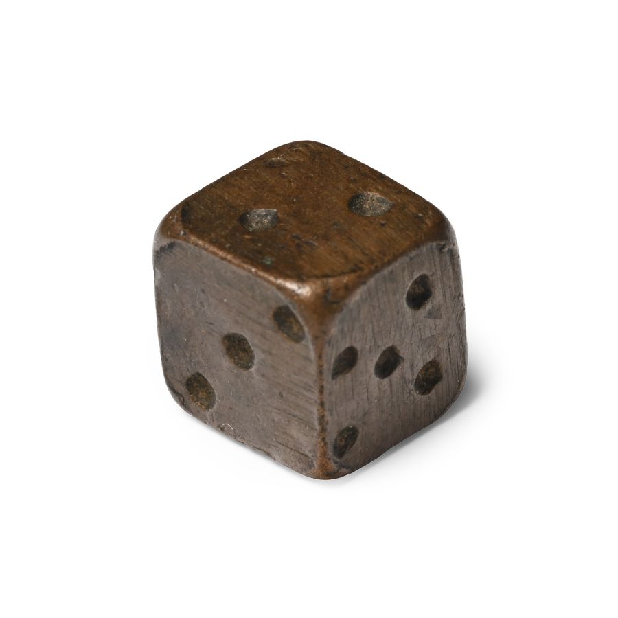 Medieval Bronze Gaming Die