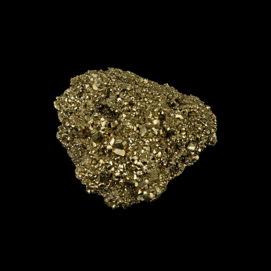 Massive Pyrite 'Fool's Gold' Cluster