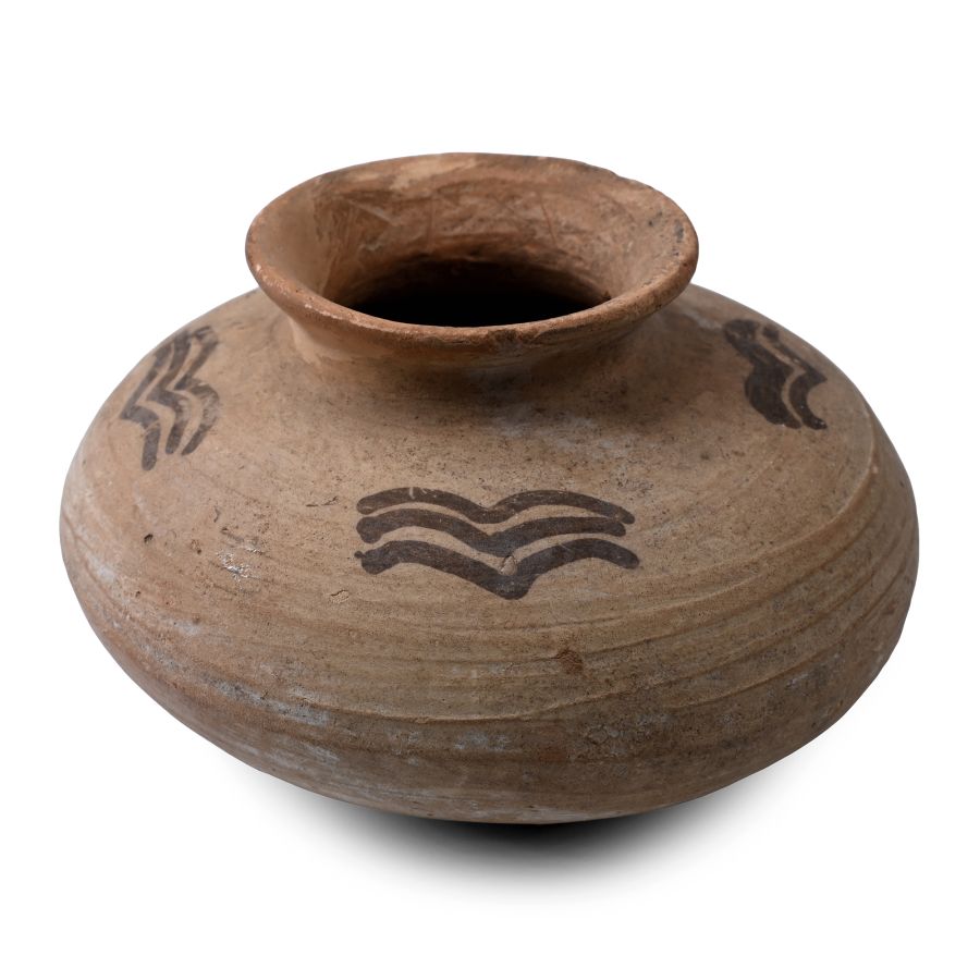 Indus Valley Painted Terracotta Vessel