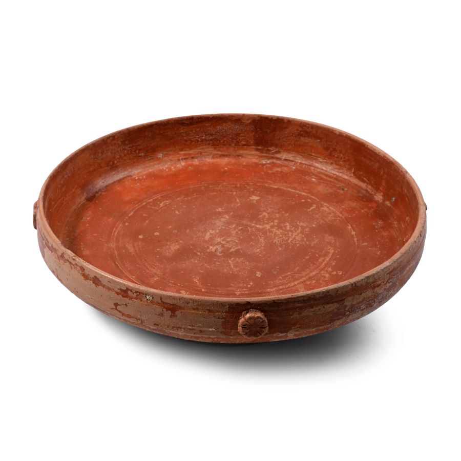 Roman Arretine Red Slip Terra Sigillata Cup with Rosettes and Rabbits and SEX.M.D. Maker's Mark