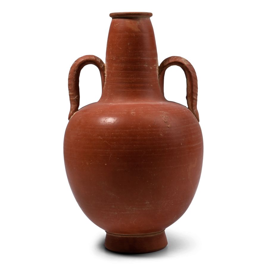 Roman Red Ware Amphora-Shaped Vase