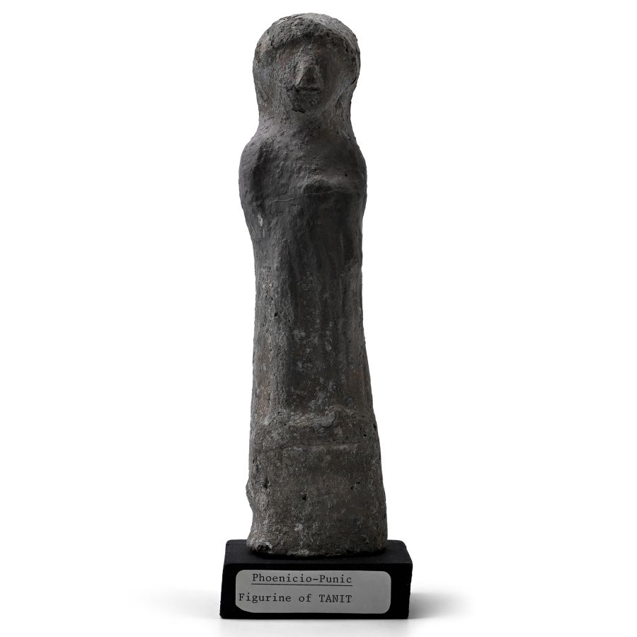 Phoenicio-Punic Terracotta Goddess Tanit Figure
