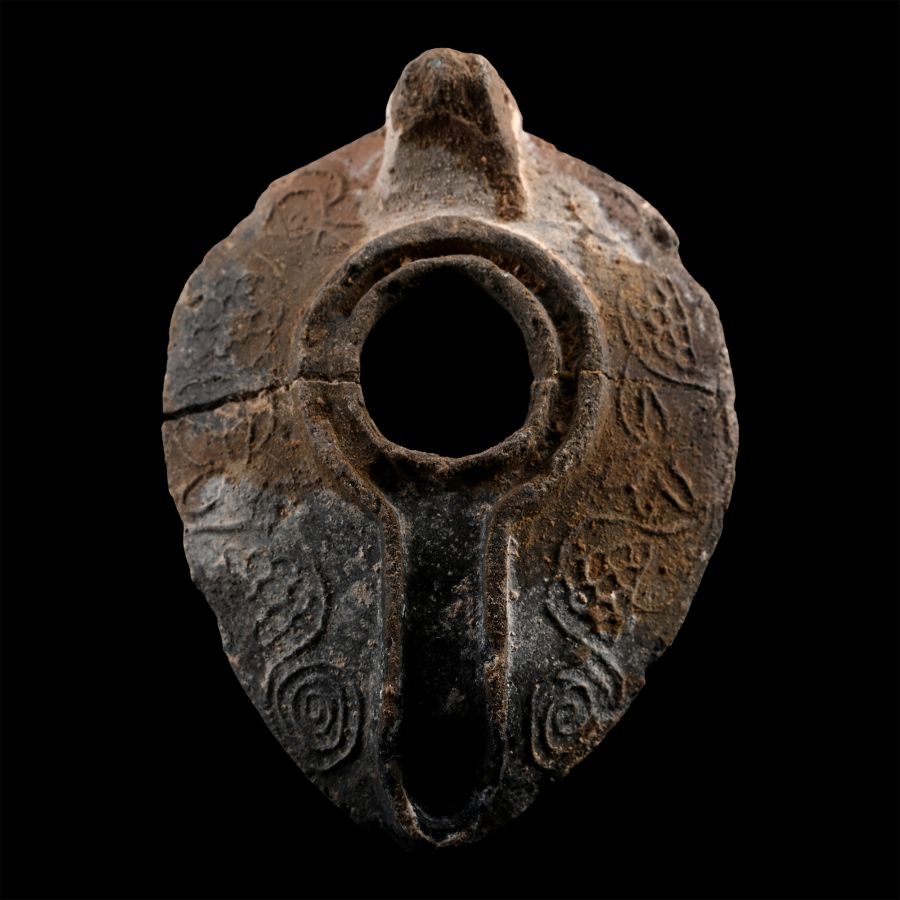 Byzantine Terracotta Oil Lamp