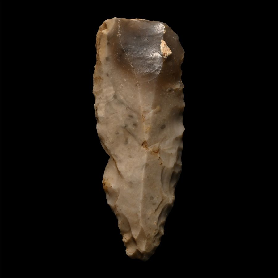 British Stone Age Knapped Flint Blade Knife from Farnham