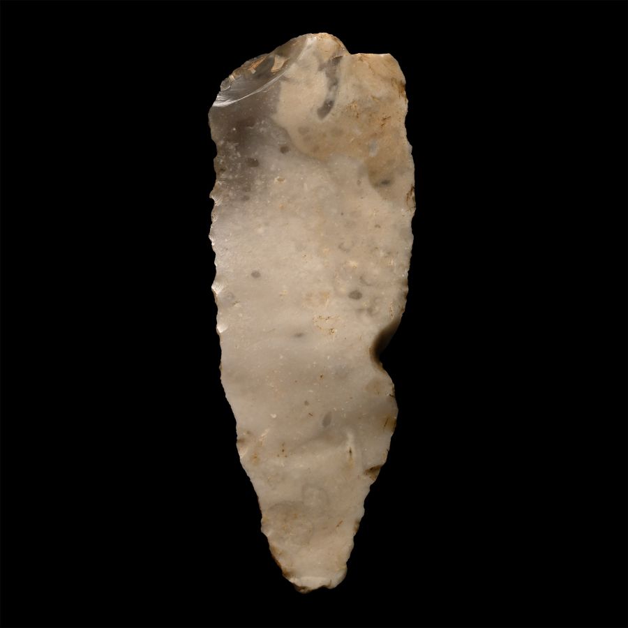 British Stone Age Knapped Flint Blade Knife from Farnham