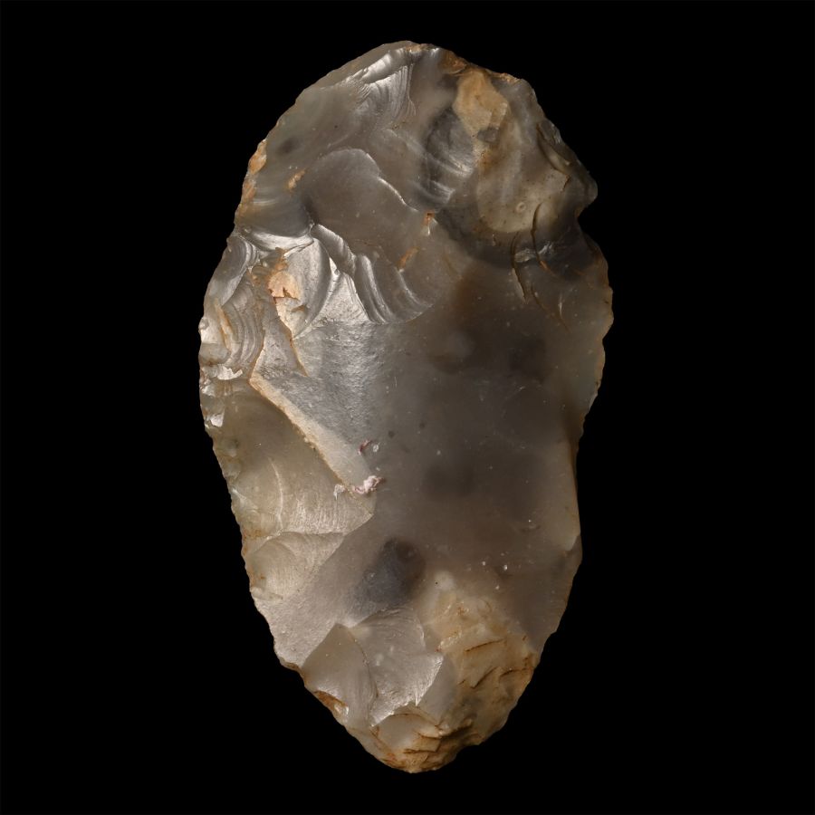 British Stone Age Knapped Flint Knife from Farnham