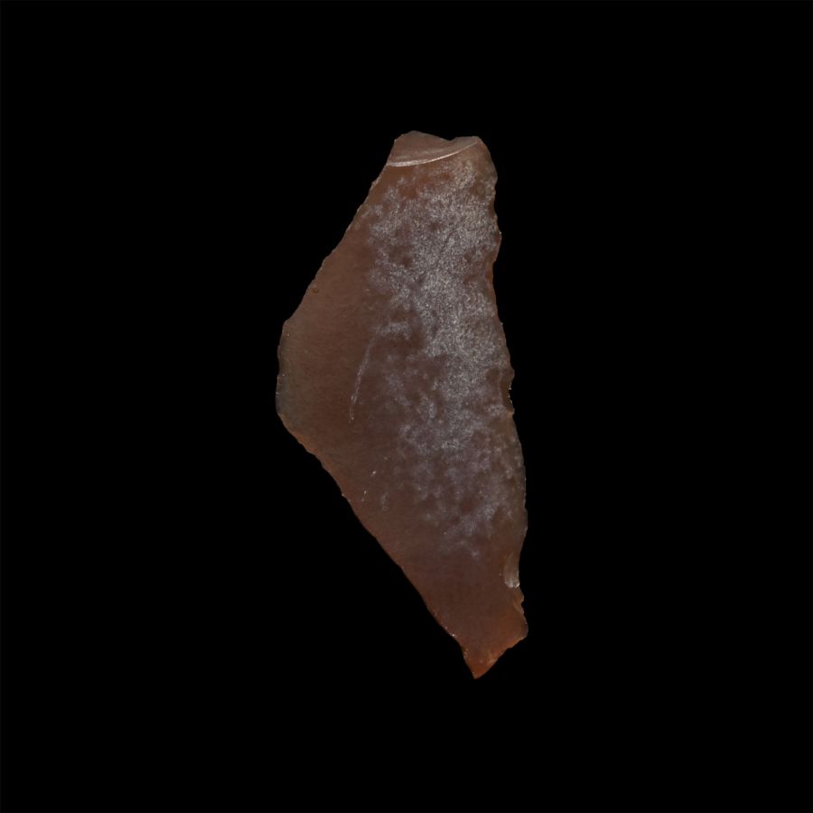 British Stone Age Knapped Flint Trapeze Arrowhead from Farnham