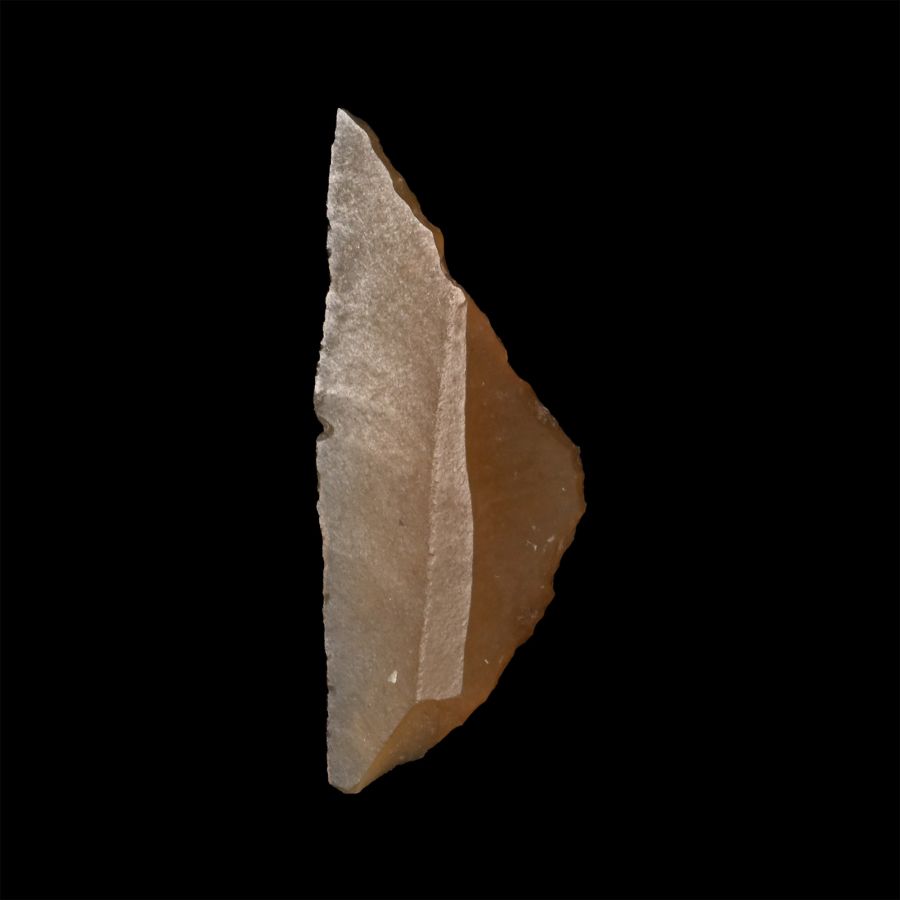 British Stone Age Trapeze Arrowhead from Farnham