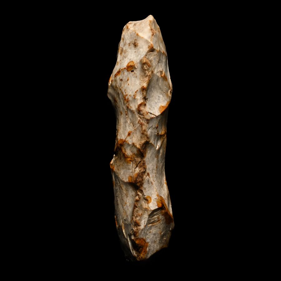 British Stone Age Large Knapped Flint Strike a Light from Farnham