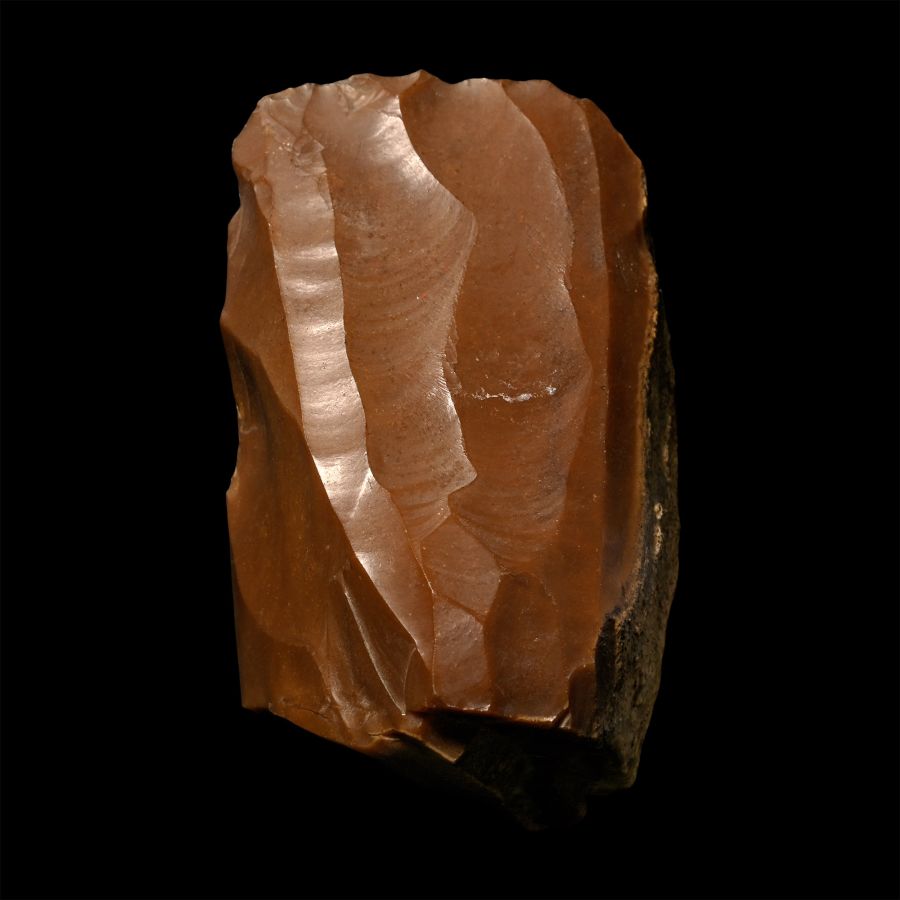 Stone Age Tenerian Saharan Knapped Flint Blade Core