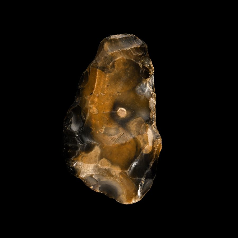 Very Large British Museum Recorded Palaeolithic Handaxe from the Happisburgh Area