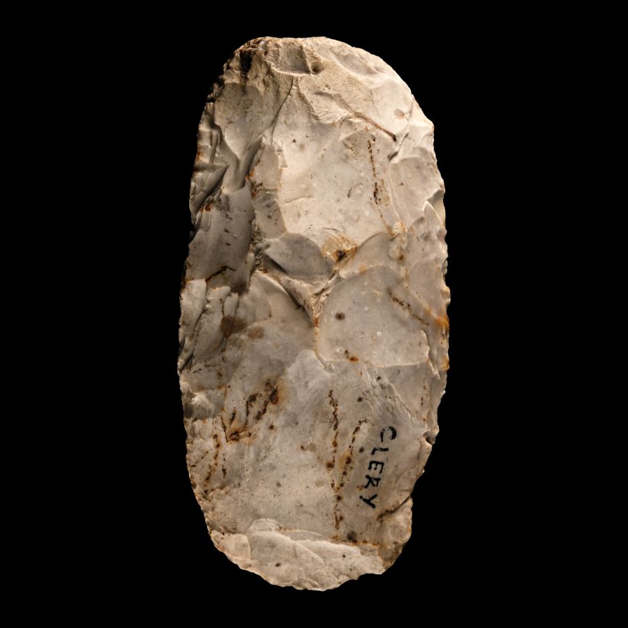 Stone Age Knapped Flint Axehead