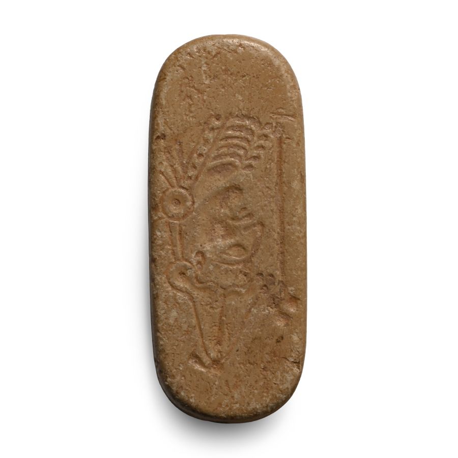 Byzantine Inscribed Bone Plaque