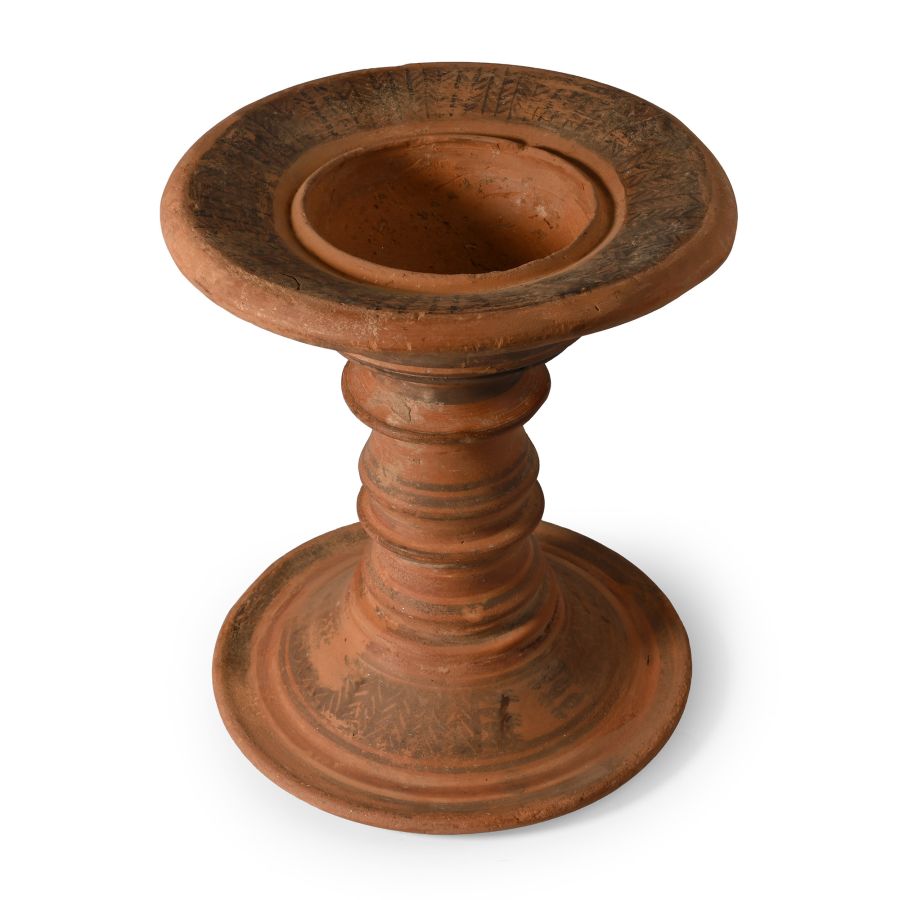 Bactrian Terracotta Vessel Stand