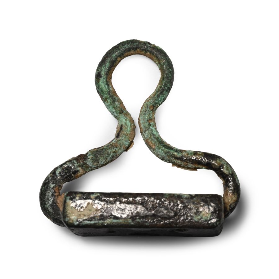 Western Asiatic Bronze Seal with Gryphon
