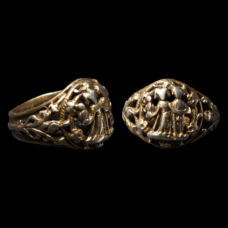 Eastern European Bronze Marriage Ring