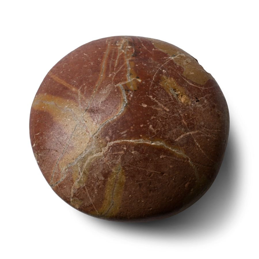 Large Mesopotamian Carved Stone Weight
